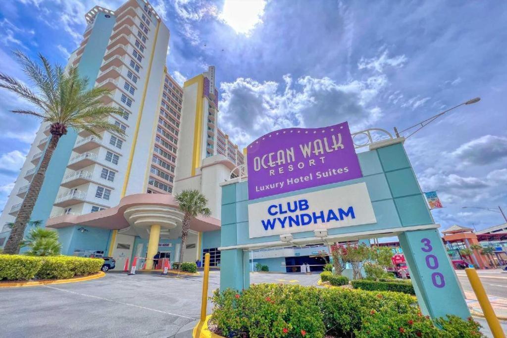 Highly Desired 6Th Floor 1 Bedroom Oceanfront - There Is Only One Ocean Walk Resort 606 Daytona Beach Bagian luar foto